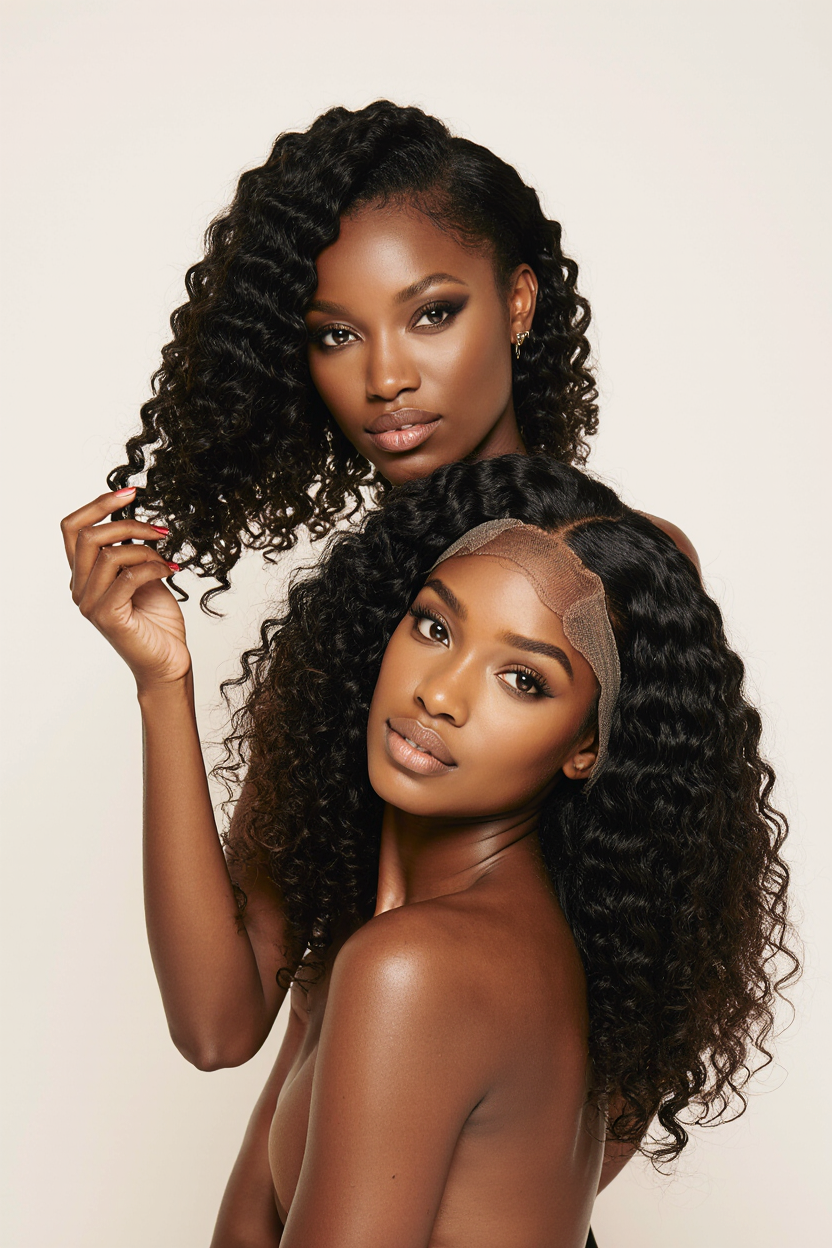 HD LACE FRONTALS - Natural curly
