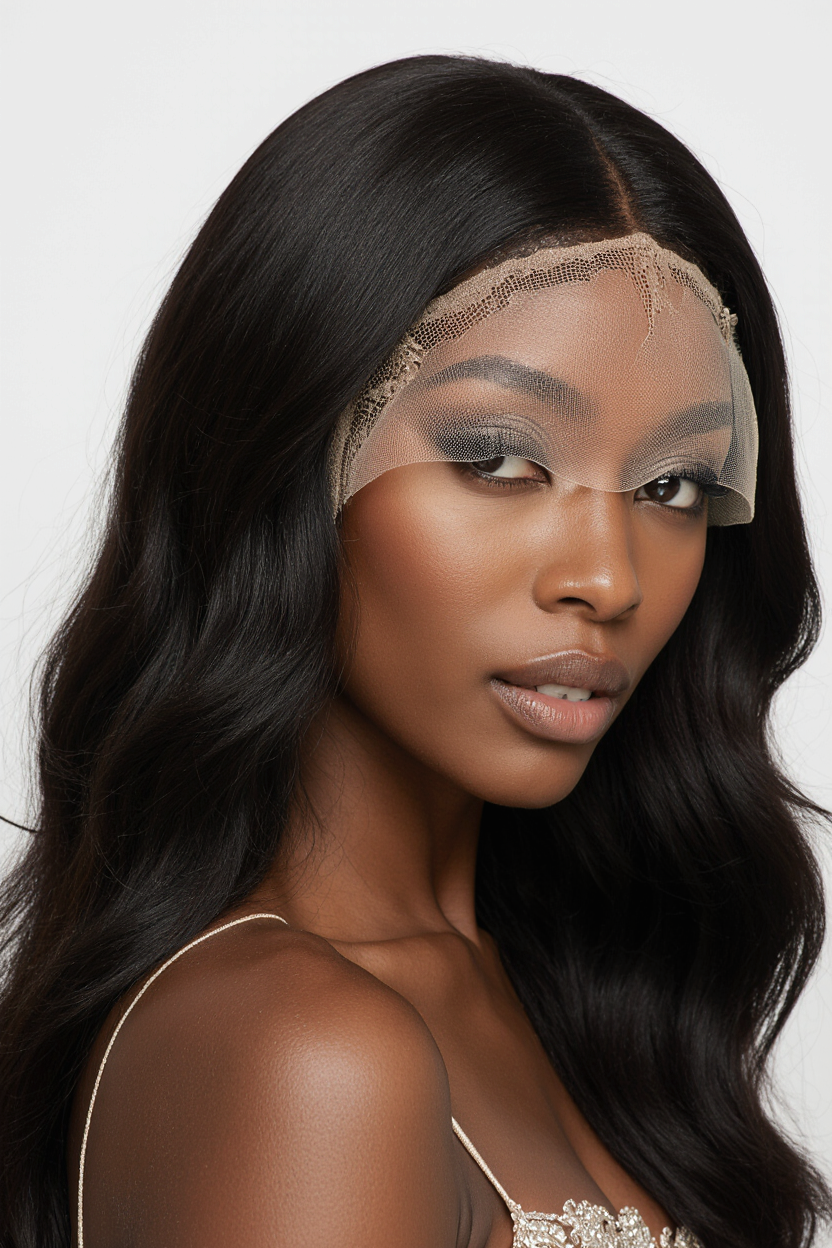 SWISS LACE FRONTALS - Natural straight