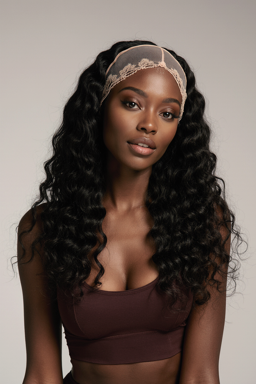 TRANSPARENT LACE CLOSURES - Natural curly